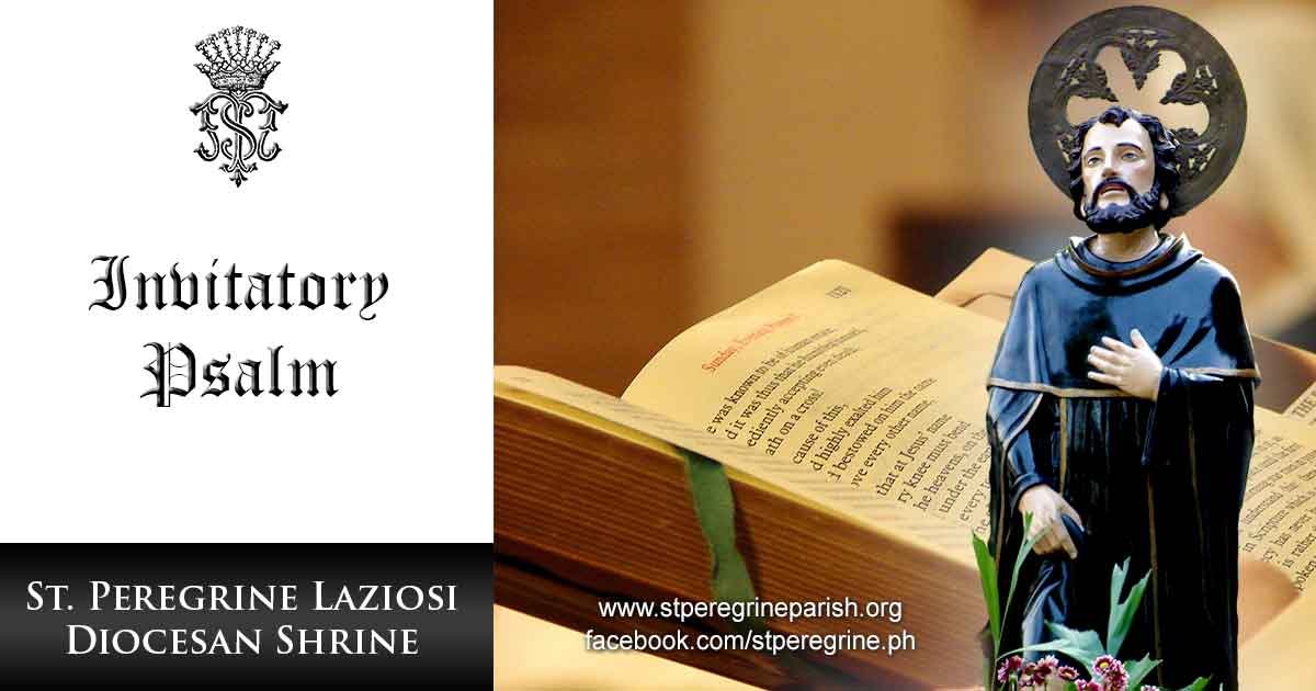 May 09, Invitatory for Sunday of the 6th week of Easter